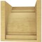 Ekena Millwork 9"W x 9"D x 9"H Wide Hughes Rough Cedar Woodgrain TimberThane Corbel, Primed Tan CORUR09X09X09HUGRCPR - alternate 4